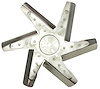 15IN HP SS Flex Fan Chrome Spider Rev Rotation - image 1
