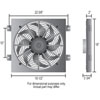 Jeep Wrangler Performance Electric Fan Kit - image 3