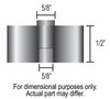 Universal Fan Spacer Length: .50" - image 2