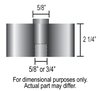 Universal Fan Spacer Length: 2.25" - image 2