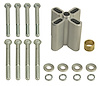 2 1/2" Universal Fan Spacer, 5/8 or 3/4 Female pilot - image 1