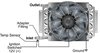 In-Line Premium Series Electric Fan Thermostat 190° On/175° Off - image 3