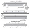 Adjustable Stacked Plate Cooler Mounting Brackets - image 4