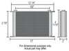 HP Stacked Plate Oil Cooler Kit 10 Row - image 2