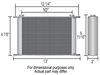 HP Stacked Plate Oil Cooler Kit 16 Row - image 2