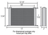 HP Stacked Plate Oil Cooler Kit 19 Row - image 2