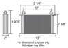 HP Stacked Plate Oil Cooler Kit 25 Row - image 2