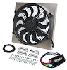 Multi-Speed Puller Fan With PWM Controller In Aluminum Shroud Universal Fit