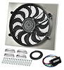 Multi-Speed Puller Fan With PWM Controller In Aluminum Shroud Universal Fit