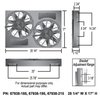 67938-215 Brushless Dual Powerpack 12 in. Radiator Fan Assembly with Integrated 185 Degree PWM Controller - image 3