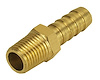 Barb Straight Hose Fitting 1/4 NPT Male x 3/8 Barb - image 1