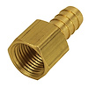 Barb Straight Hose Fitting 1/2 NPT Female x 1/2 Barb - image 1