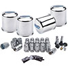 Wheel Installation Kit Includes: (4) 3.30" Bore Closed Center Caps - image 1