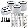 Wheel Installation Kit Includes: (4) 4.25" Bore Closed Center Caps - image 1
