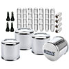 Wheel Installation Kit Includes: (4) 5.125" Bore Closed Center Caps - image 1