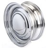 Chrome Smoothie Wheel Size: 15" x 6" Bolt Pattern: 5 x 5" & 5-1/2" Rear Spacing: 3-3/4" Offset: +6mm - image 2