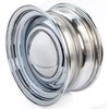 Chrome Smoothie Wheel Size: 15" x 7" Bolt Pattern: 5 x 4-1/2" & 4-3/4" Rear Spacing: 5" Offset: +3mm - image 1