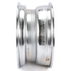 Chrome Smoothie Wheel Size: 15" x 7" Bolt Pattern: 5 x 4-1/2" & 4-3/4" Rear Spacing: 4.125" Offset: +3mm - image 2