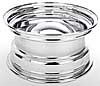 Chrome Smoothie Wheel Size: 15" x 8" Bolt Pattern: 6 x 5-1/2" Rear Spacing: 4-1/4" - image 2