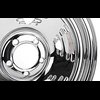 Luedeke Chrome Wheel Size: 15" x 7" Bolt Circle: 5 x 5" Rear Spacing: 4" - image 2