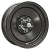 69 Series Delux Black Wheel Size: 15" x 6" - image 1