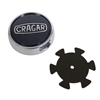 Magnum 510 Series Center Cap - Black/Chrome - image 1