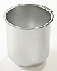 Chrome Steel Center Cap Push-Thru 2.950" Diameter Fits 4-lug Wheels - image 2