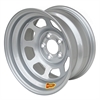 50 Series 15" x 7" Silver Roll-Formed Race Wheel