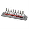 8-Piece SAE Hex Bit Socket Set - 3/8 in. Drive - image 1