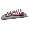 8-Piece Tech Solutions Metric Bit Socket Set