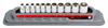 11-Piece 1/4 in. Drive Shallow Metric Socket Set - image 1