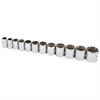 12-Piece 1/2 in. Drive Shallow SAE Socket Set - image 1