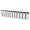 12-Piece 1/2 in. Drive Deep Metric Socket Set
