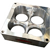 SS4500-2.2AL Super Sucker 4500 Carburetor Spacer 2 in. [2.200 in. Bores, Aluminum]