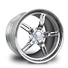 CFP22CAQ-04C StreetFighter Fusion Front Wheel [Size: 17" x 5"] Chrome Finish - image 1