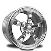 CFP22CAQ-10C StreetFighter Retro Front Wheel [Size: 17" x 5"] Chrome Finish - image 1