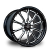 CFP32CAQ-05E StreetFighter Exile-S Front Wheel [Size: 17" x 5"] Eclipse Finish - image 1