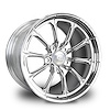 CFV32CAQ-02C StreetFighter Exile Front Wheel [Size: 18" x 5"] Chrome Finish - image 1