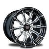 CFV32CAQ-02E StreetFighter Exile Front Wheel [Size: 18" x 5"] Eclipse Finish - image 1