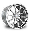 CFV32CAQ-02P StreetFighter Exile Front Wheel [Size: 18" x 5"] Polished Finish - image 1