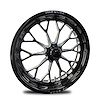 CS174009-14E Impulse Eclipse Spindle-Mount Front Wheel [Size: 17" x 4"] Black Anodized w/ Machined Accents - image 1