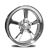 CS5351A-10P Retro Polished Front Wheel [Size: 15" x 3.50"] Polished - image 1