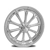 CS74004-02P Exile Polished Spindle-Mount Front Wheel [Size: 17" x 4"] Polished - image 1