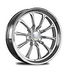 CS74532-05P Exile-S Polished Front Wheel [Size: 17" x 4.50"] Polished - image 1