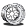 CSC406P-14P impulse Polished Non-Beadlock Rear Wheel [Size: 15" x 9"] Polished w/ Polished Barrel