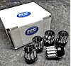 CSCON014-01E Conical Seat - 60-Degree Style Lug Nuts [14 mm x 1.50 in. Thread] Black Anodized