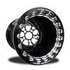 CSM50312E-E F-5 1-Piece Forged Double-Beadlock Rear Wheel [Size: 16" x 16"] Anodized w/ Machined Accents w/ Black Barrel - image 1