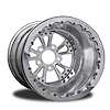 CSE756P1P-01P Torx Polished Single-Beadlock Rear Wheel [Size: 15" x 11"] Polished w/ Polished Barrel - image 1