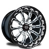 CFD77C2Q1E-02E StreetFighter Exile Single-Beadlock Rear Wheel [Size: 15" x 10"] Eclipse Finish - image 1