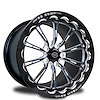 CFD77C2Q1E-03E StreetFighter Hammer Single-Beadlock Rear Wheel [Size: 15" x 10"] Eclipse Finish - image 1
